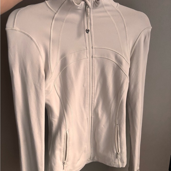 lululemon athletica Tops - Lululemon Athletica White Utility Jacket